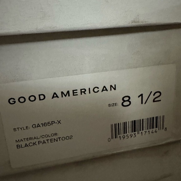 Good American Patent Leather‎ Ankle Booties size 8.5 - Picture 5 of 5